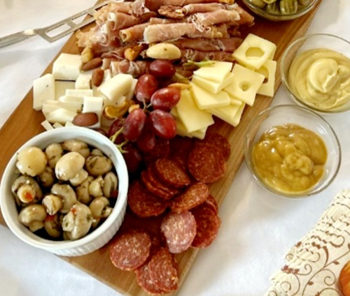 charcuterie board